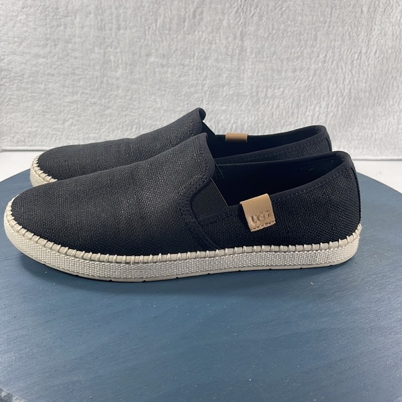 Ugg Luciah Knit Slip-On Sneaker Black Size 10 - Picture 3 of 8